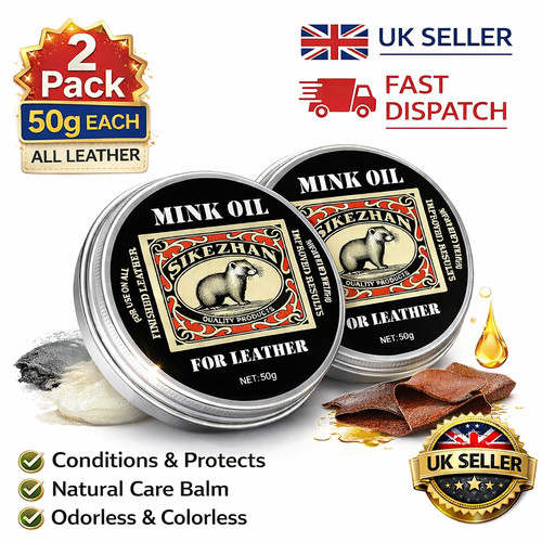 Pack mink oil - mink, leather