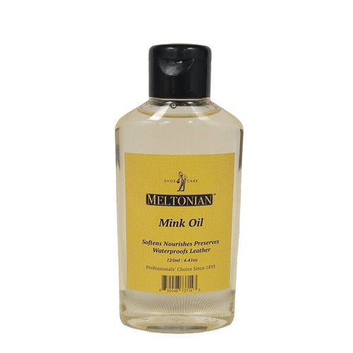 Mink oil leather - mink,
