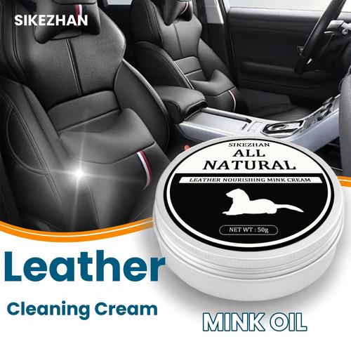 Leather care cream - leather, oil