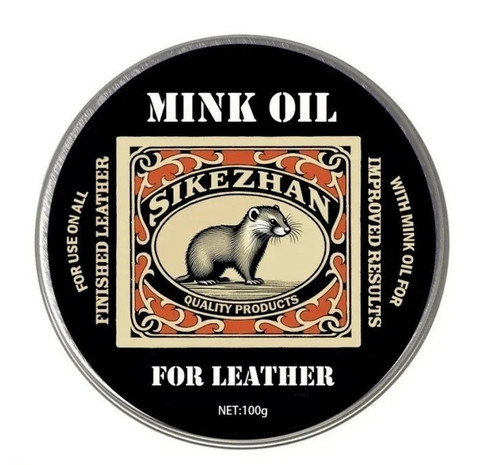 Mink oil leather - mink, conditioner