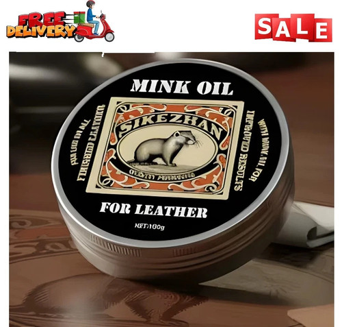 Mink oil leather - mink, conditioner
